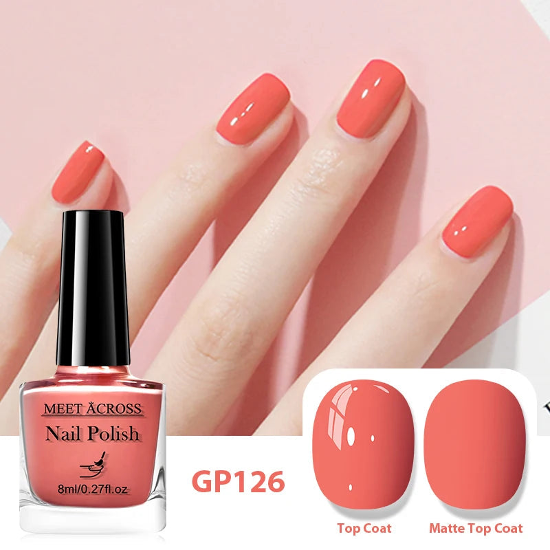 8ml Peel Off Water-Based Nail Polish Red Nails Fast Drying Long-Lasting Nail Art Polish DIY Design No Need Lamp Cure Manicure Good Vibrations