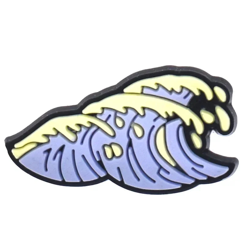 Shoe Charms for Crocs Accessories
 Outing Shoes Charm for Croc Decorations Pins Men Accessory Jeans Woman Clogs Clips Badges Good Vibrations