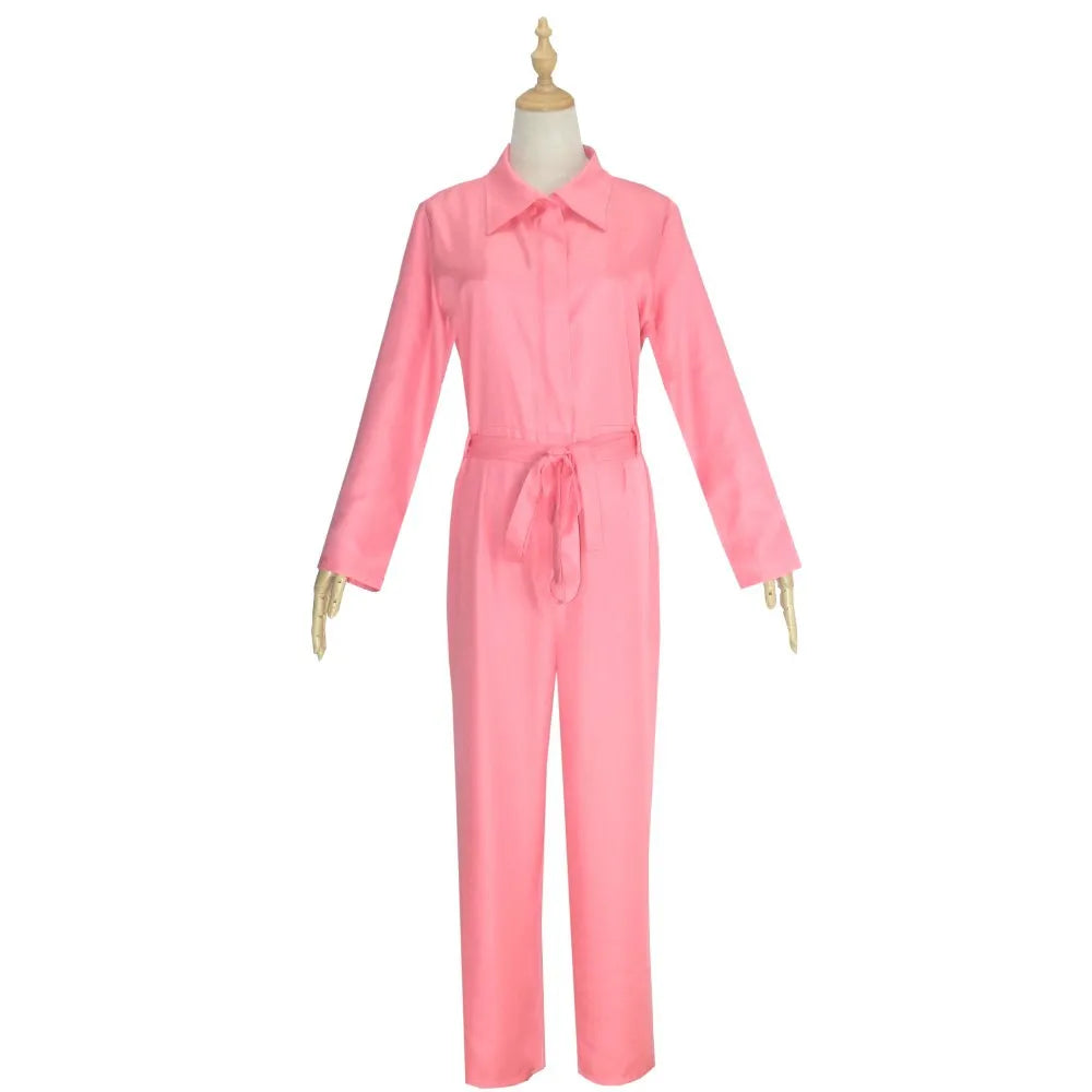 Costume de Cosplay du Film Ken pour Adulte, T-shirt Noir, Écharpe Rose, Ensemble Complet, Princesse, ixde Carnaval d'Halloween Good Vibrations