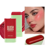 Makeup Blush Stick Waterproof Multi-purpose Facial Nourishing Blush Stick  Cheek Natural Blusher Cute Korean Makeup for Women Good Vibrations