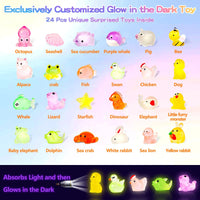 Bath Bombs for Kids with Surprise Inside, 24 Pack Natural Organic Kids Bubble Bath Fizzy for Girls Boys with Bath Toys Inside Good Vibrations