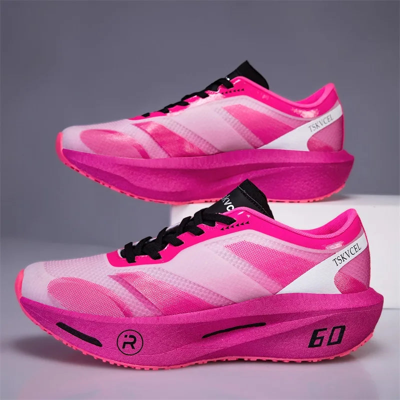Running Shoes Original Men Carbon Board Marathon Speciality Sports Breathable Lightweight Comfortable Women's Sneakers Outdoors Good Vibrations