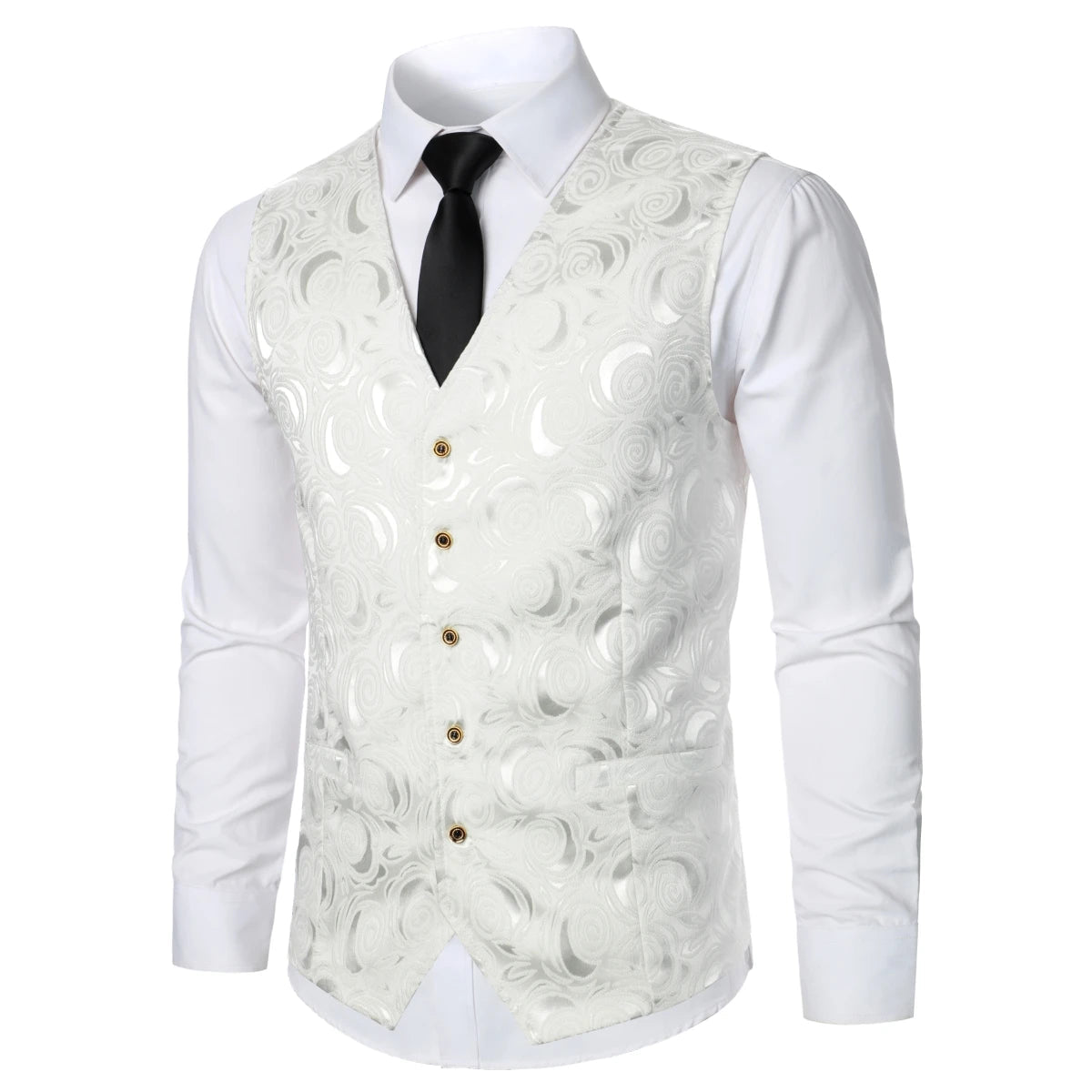 Men Suit Vest Coat Stripe Fabric Open Button Design Classic Design Causal  Business Fashion Slim Fit Men Suit Good Vibrations
