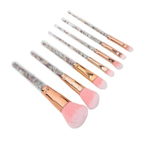 Ergonomic Makeup Brush Kit with Stylish Handles - Versatile Cosmetic Brushes for beauty Salons & At Home Use Good Vibrations