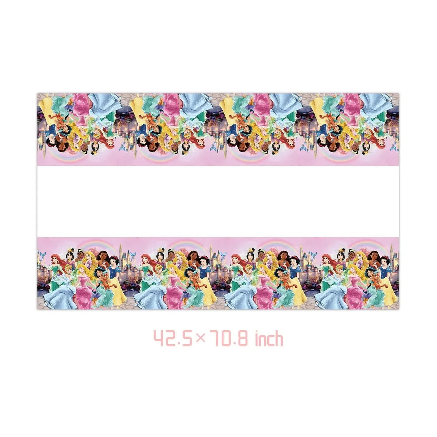 Princess Party Decorations Kids Girls Birthday Supplies Include Paper Cup Plate Napkin Balloon Banner Tablecloth Cake Topper Good Vibrations