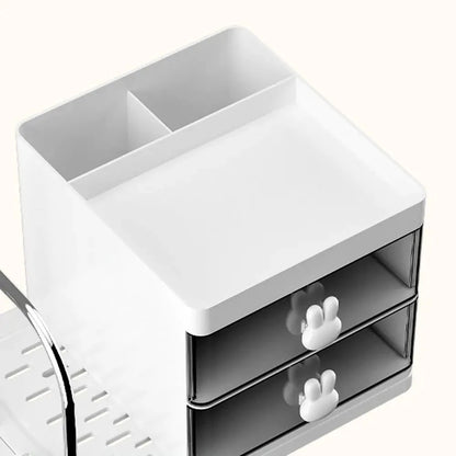 Six Grids Bookend Book Holder Save Space with Storage Box Desk Stand Bookshelf Durable Practical Books Storage Rack Good Vibrations