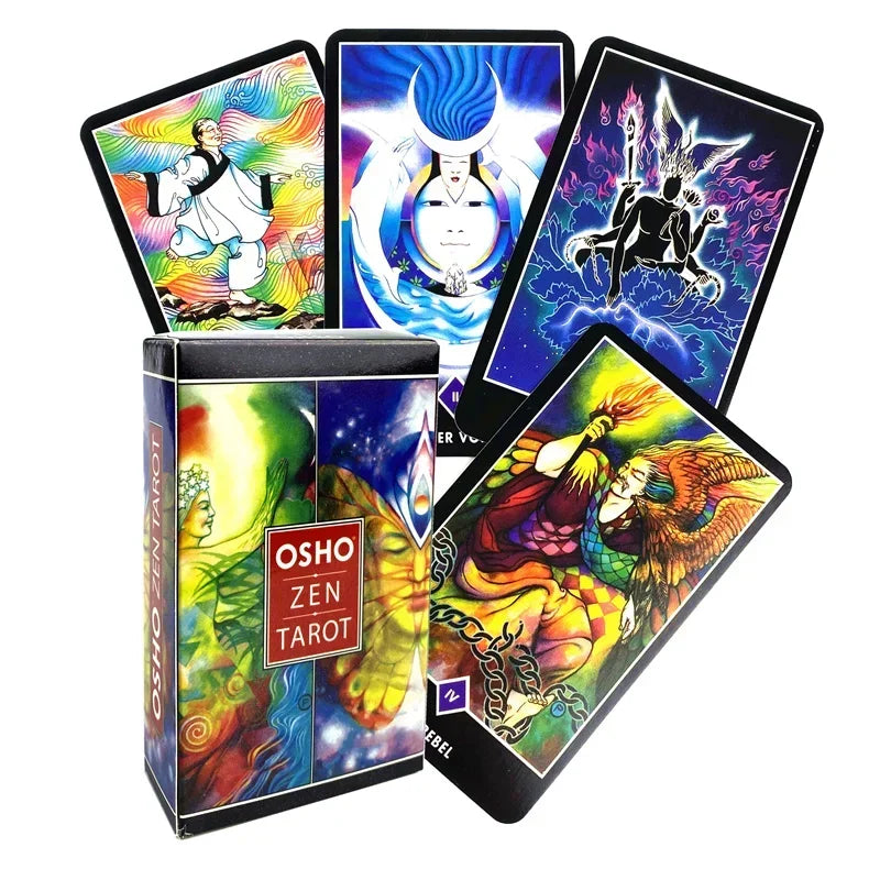 New Osho Zen Tarot Cards PDF Guidebook English Version Oracle Deck Board Game For Party Board games Good Vibrations