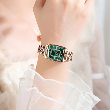 POEDAGAR Luxury Watch For Woman Waterproof Calendar High Quality Ladies Watch Stainless Steel Quartz Women's Watches Elegant+Box Good Vibrations