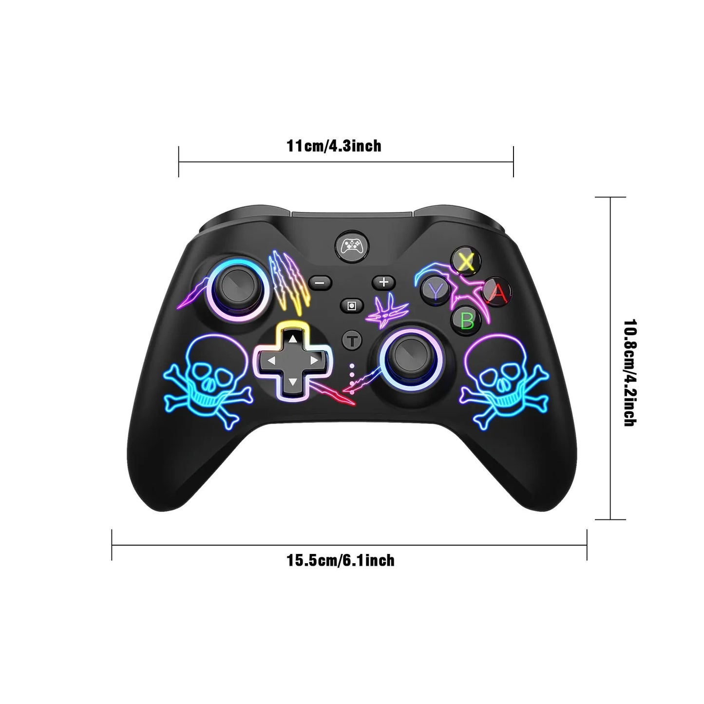 This product is S-witch/ OLED/ LIte/ professional controller, programming back button/support TURBO continuous play/six axis/vib Good Vibrations