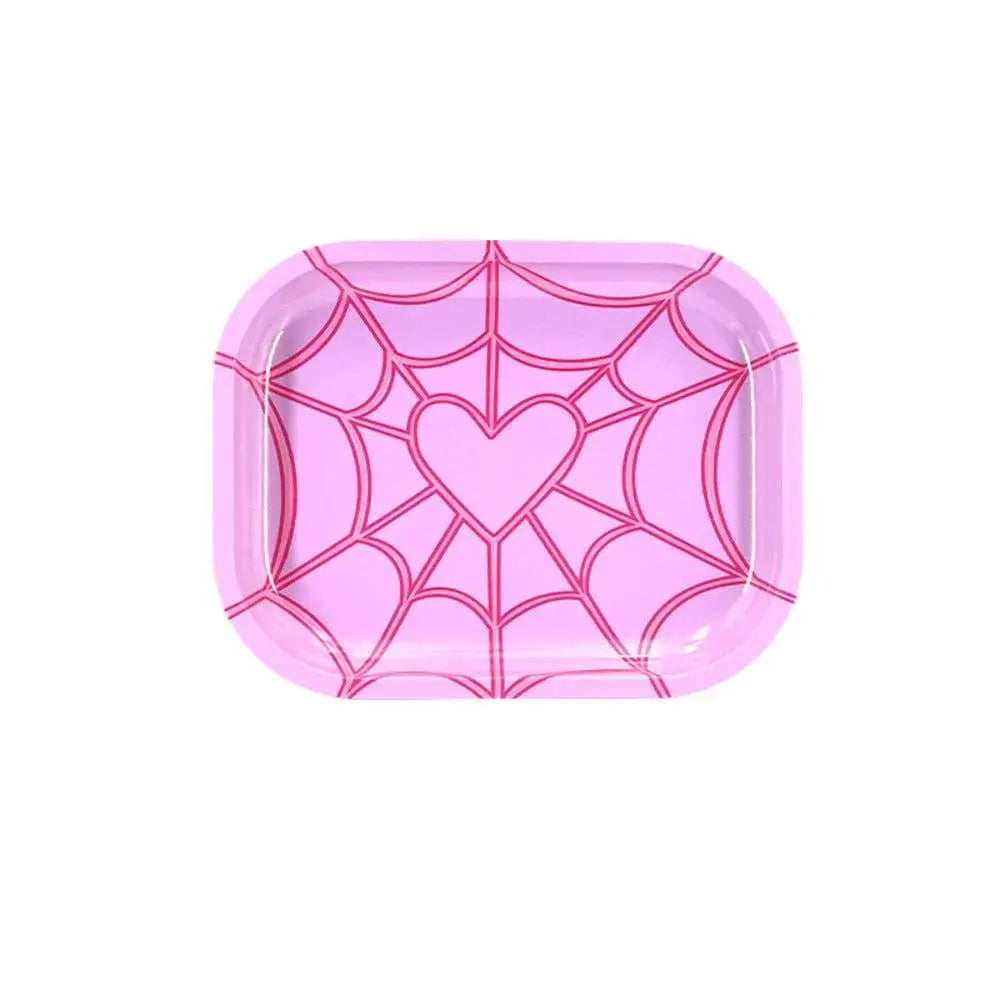 Various Pattern Designs Rolling Tray Herb Tinplate Plate Grinder Tools Rolling Tray 180 x 140 MM Herb Tobacco Smoke Accessories Good Vibrations Adult Super Store