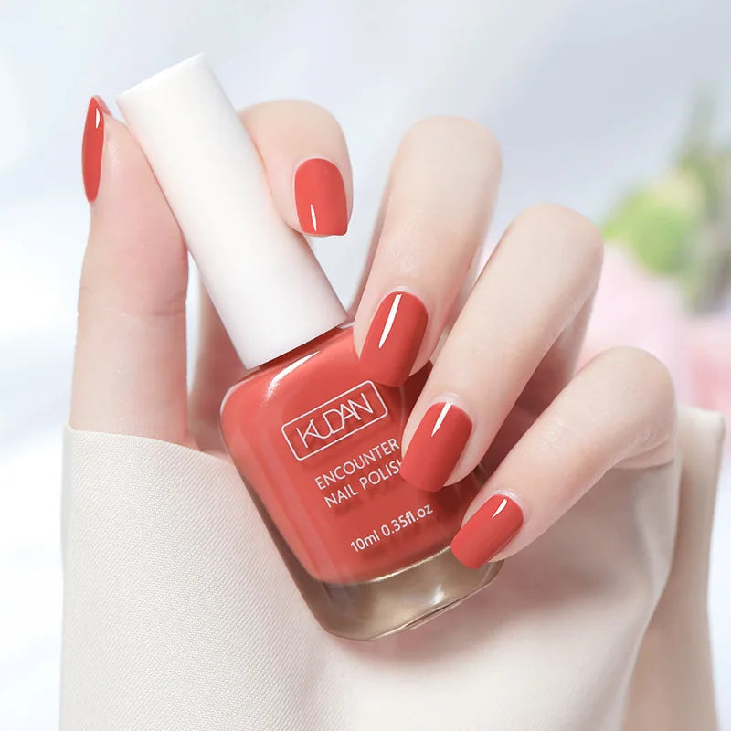 Air Dry Nail Polish 10ml 0.35 oz Water Based Non Toxic Odorless Quick Dry Toenail Finger Gel No Lamp Baking Nail Art Manicure Good Vibrations