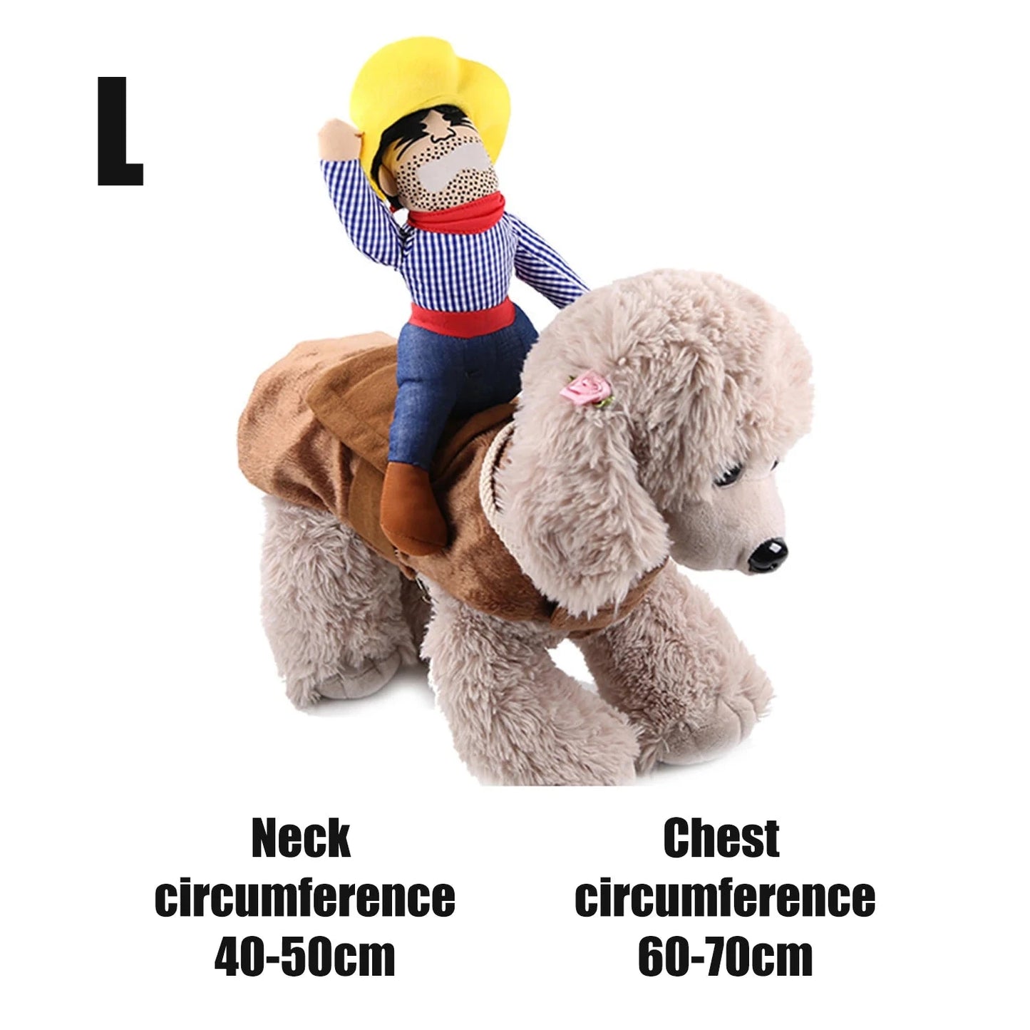 Pet Cowboy Costume Halloween Funny Role Play Creative Dachshund Chihuahua Pug Bulldog Kitten Puppy Pet Novelty Party Costume Good Vibrations