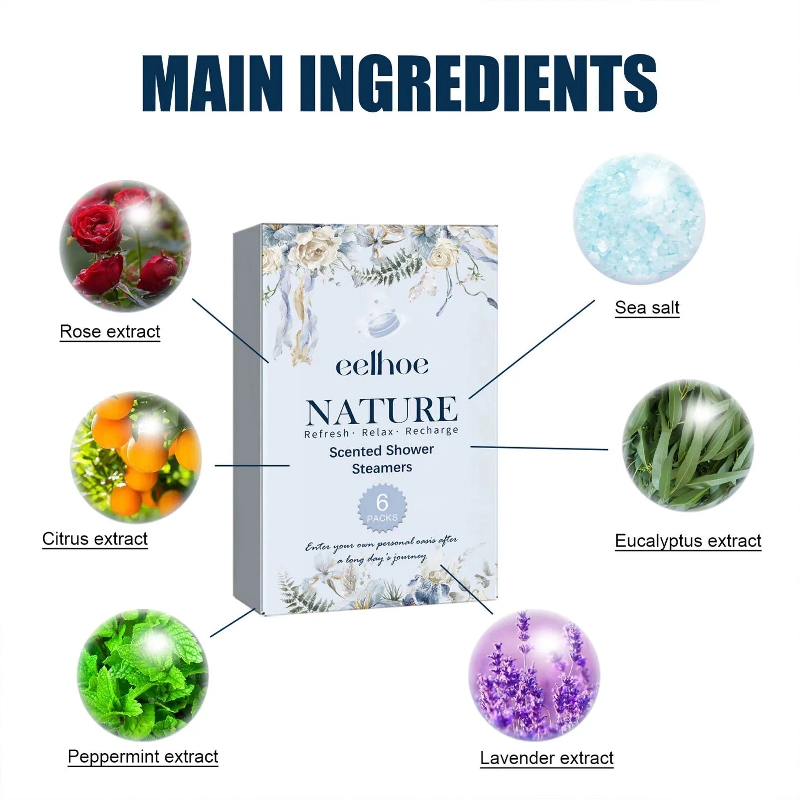 Aromatherapy Shower Steamers Natural Ingredients Refreshing Shower Bombs n Women Stress Relief And Relaxation Good Vibrations Adult Super Store