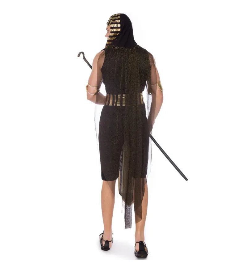 Ancient Egypt Egyptian Pharaoh Costume Egypt Cleopatra Cleopatra Queen Cosplay Halloween Party Couple Party Dress Good Vibrations