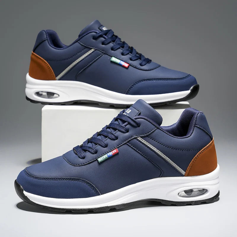Men's  Shoes Lightweight Soft Sole Classic Waterproof Sneakers Outdoor Comfortable Tennis Shoes for Men Good Vibrations