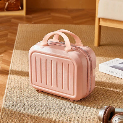 Stylish Lightweight Hardshell Luggage Trolley Case with USB Port, Perfect for Women Travel & Business 20/22/24/26/28 Inch Good Vibrations