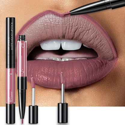 Ultra-Precise Waterproof Lip Liner - Lip Liners with High Pigment, Smooth, Sweatproof, Long-Lasting Wear for Perfect Lip Contour Good Vibrations