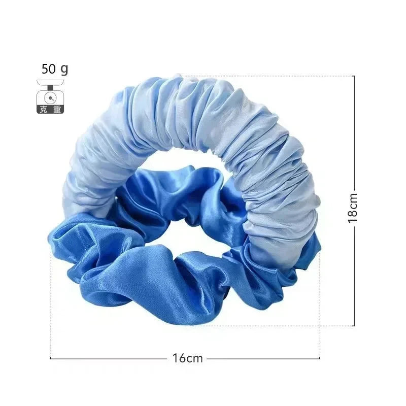 No Heat Soft Hair Curlers Lazy Hair Rollers Heatless Curling Rod Headband Sleeping Silk Curls Ties Perm Rods Hair Styling Tools Good Vibrations