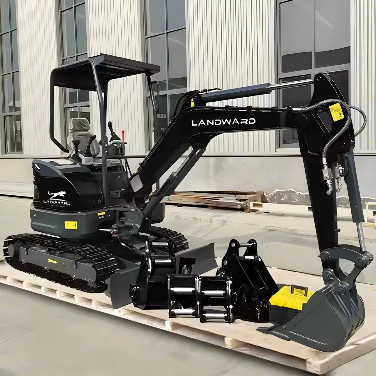 Factory Direct Sales 2.5 Ton Mini Hydraulic Excavator High Quality Digging Machine 3.5 Ton Small Crawler Digger Euro 5 Customize Good Vibrations