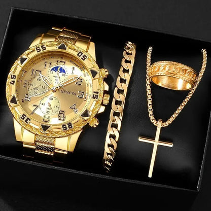 Men Watches Luxury Brand Watches for Men Fashion High Quality Quartz Wristwatches Business Steel Strap Sports Male Clock Good Vibrations