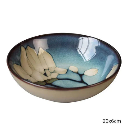 Ceramic Dinner Plate Service Dish Cake Dish Western Steak Steak Disc Salad Bowl Kitchen Board Wedding Kitchen Supplies Beautiful Good Vibrations