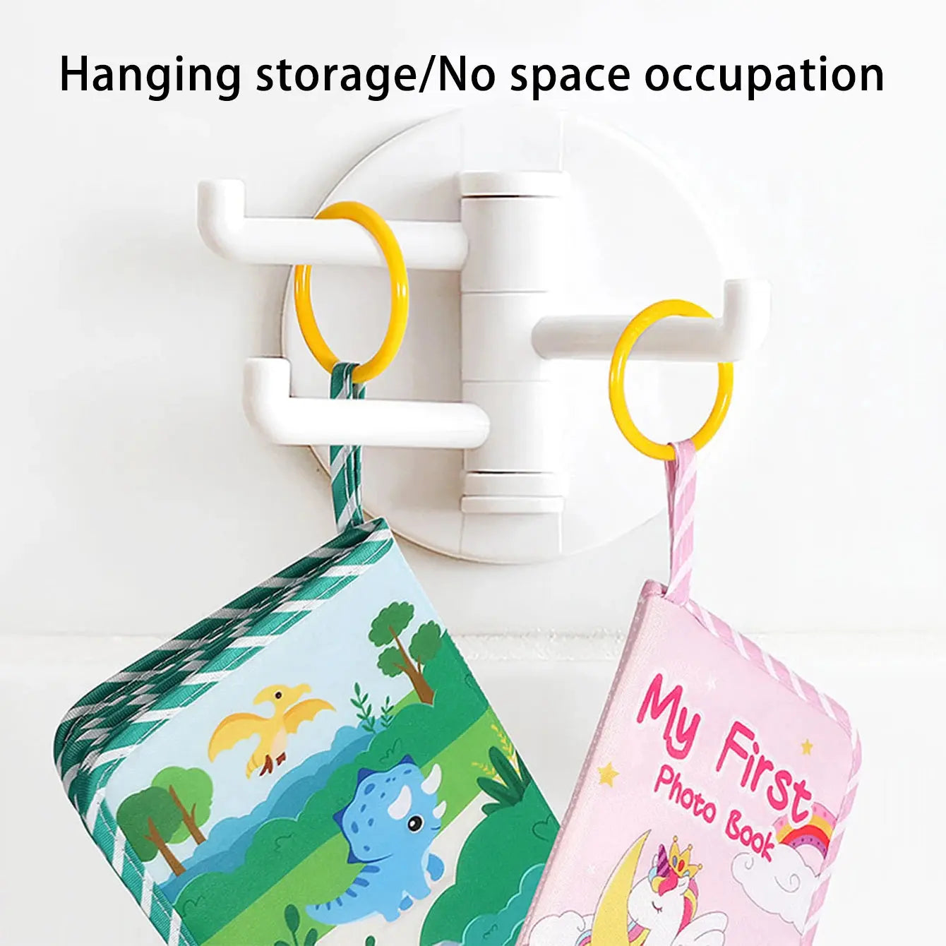 Baby toys, quiet cloth books, photo albums, pictures, educational early education interactive books Good Vibrations