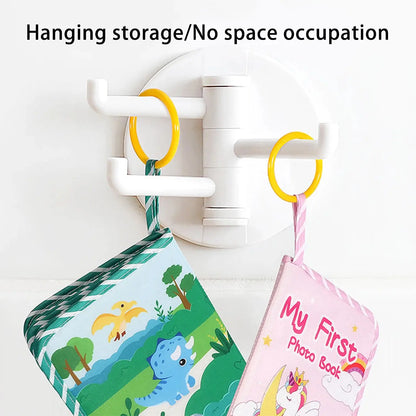 Baby toys, quiet cloth books, photo albums, pictures, educational early education interactive books Good Vibrations