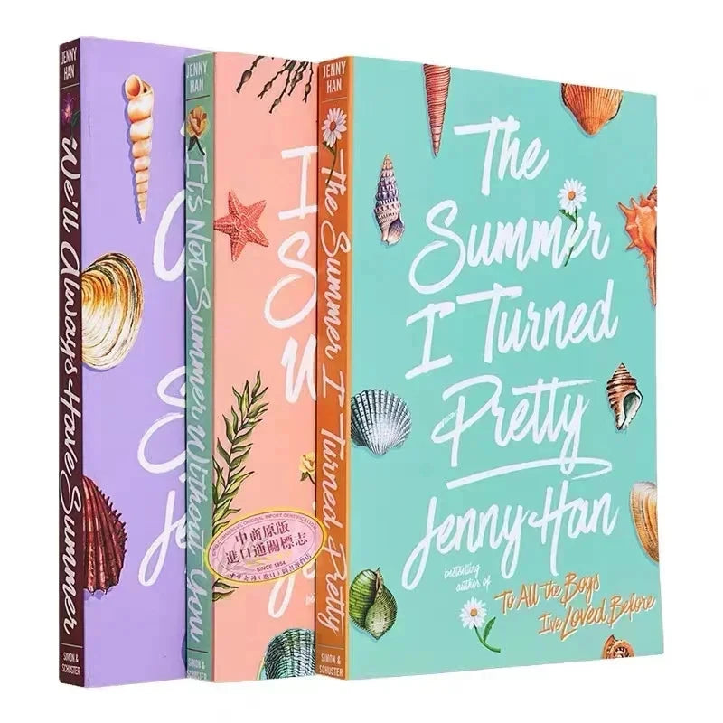 New The Summer I Turned Book Youth Romance Fiction Books Pretty Author Jenny Han. Isabel "Belly" Conklin Novel Good Vibrations