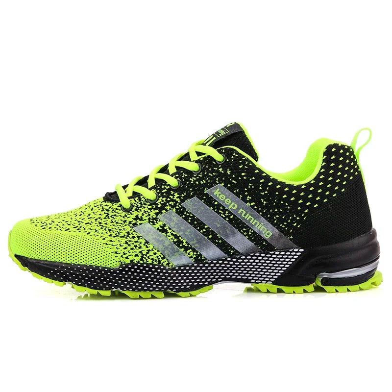 Men Shoes Comfortable Non-Slip Stable Shock Absorption Light Couple Shoes and Men's Sneakers Mesh Breathable Casual Basket Homme Good Vibrations