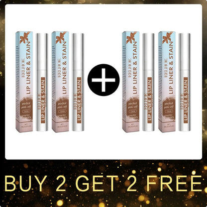 EELHOE Peel off Lip Liner Tattoo 3 Colors Matte Waterproof Non-stick Tear-Off Lip Stain Long Lasting Lip Liner Make up Cosmetics Good Vibrations