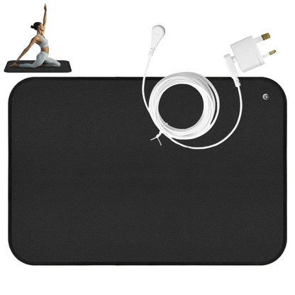 Grounding Mat for Sleep Energy Pain Relief Inflammation Balance Wellness Earth Connected Therapy for Grounding Conductive Rug Good Vibrations