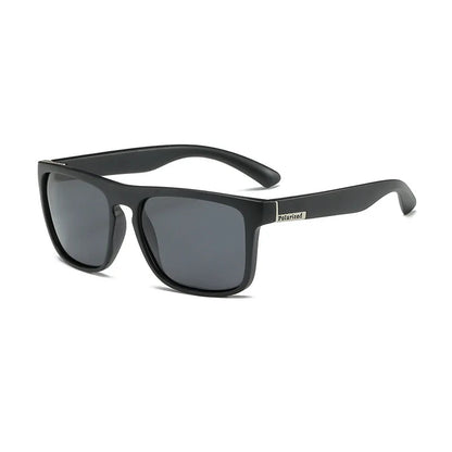 Fashion Square Vintage Polarized Sunglasses Men Women Retro Driving Fishing Luxury Brand Designer Sun Glasses UV400 Eyewear Очки Good Vibrations