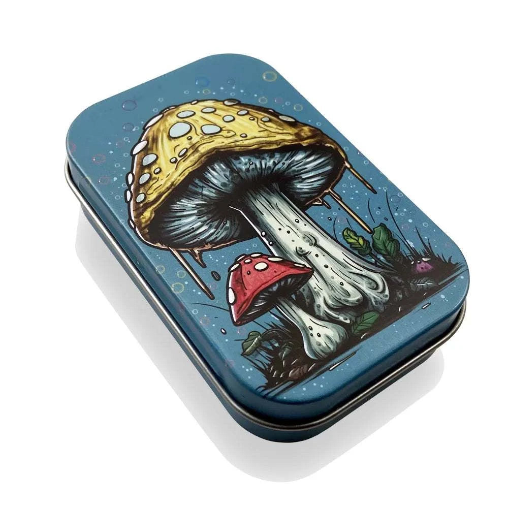Tinplate Cigarette Case Tobacco Storage Box Humidor Rolling Paper Box Jewelry Candy Coin Key Organizer Flip Gifts Sealed Good Vibrations Adult Super Store