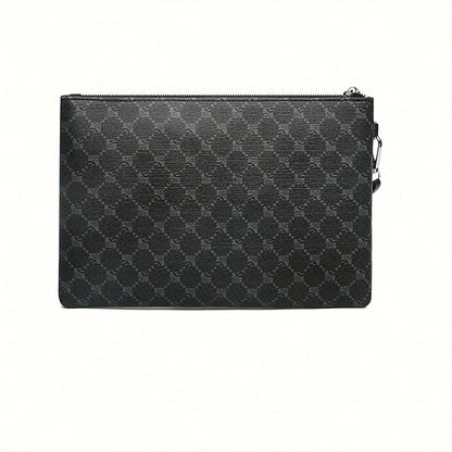 Pu Fashion Men's Clutch Bag Business Large Wallet Wrist Bag Large Coin Purse Storage Bag Good Vibrations