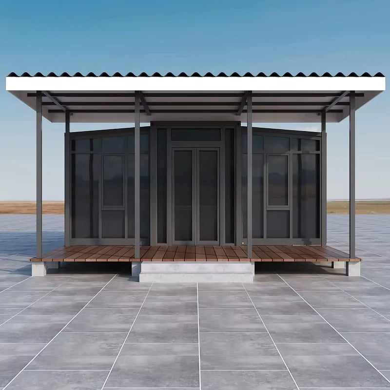 Expandable Container House 20 40ft Casa Prefabricada Vivienda Luxury Prefabricated Modular House 2-4 Bedrooms Prefab Tiny Homes Good Vibrations