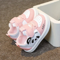 Kids Baby Sneakers Boys Girls Running Casual Footwear PU Leather Non-slip Toddler Kids Soft Comfortable Children Sports Footwear Good Vibrations