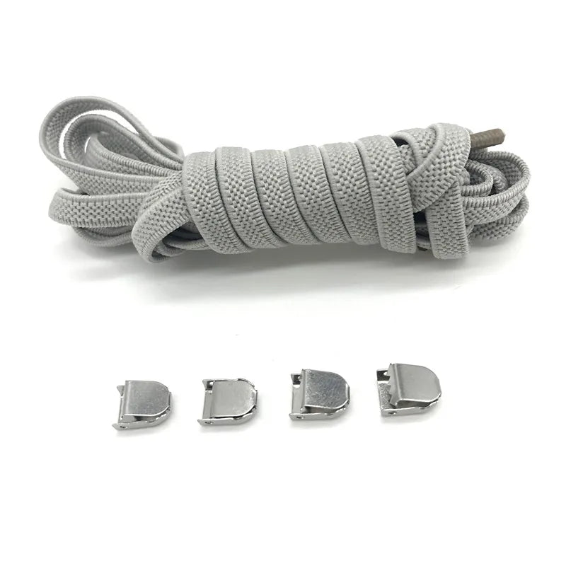 No tie Shoe laces Elastic laces Sneakers Flat Shoelaces without ties Quick Shoelace for Shoes Kids Adult One Size fits All Shoes Good Vibrations