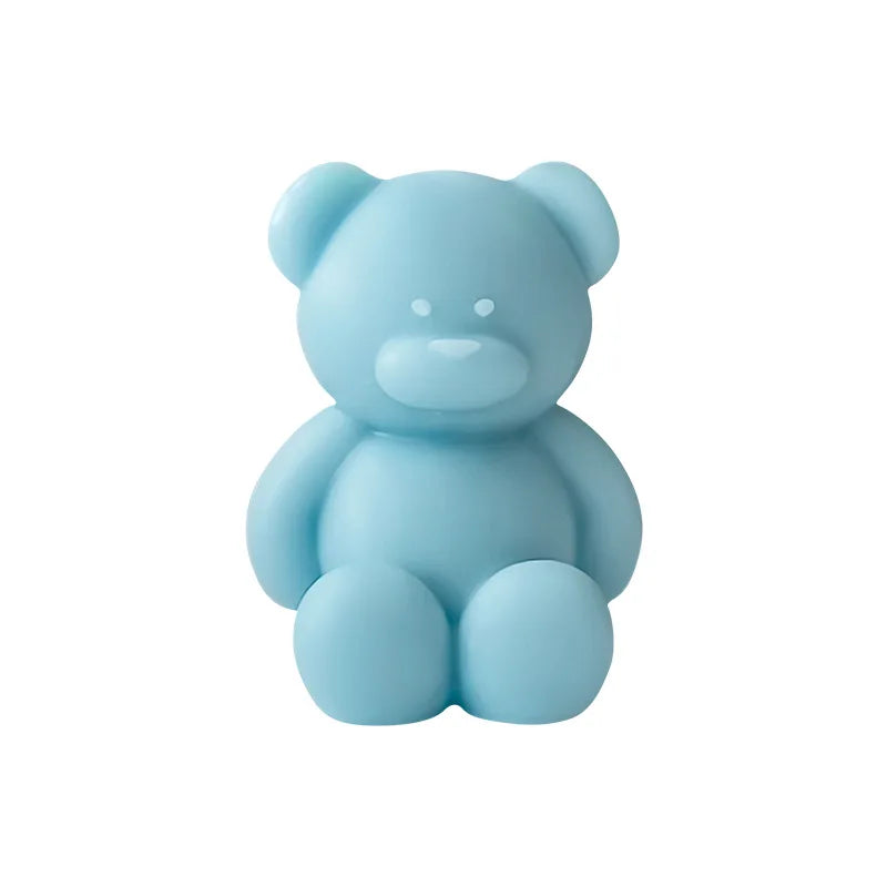 1pc Lovely Bear Aromatherapy Candles for Home Decoration Lovely Scented Candle Photography Props Festival Home Ornaments Good Vibrations