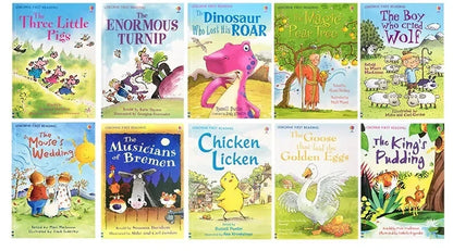The Usborne 1st 2nd 3rd 4th Reading Collection Library English Picture Book Learning Education Help Children Grow As A Reader Good Vibrations