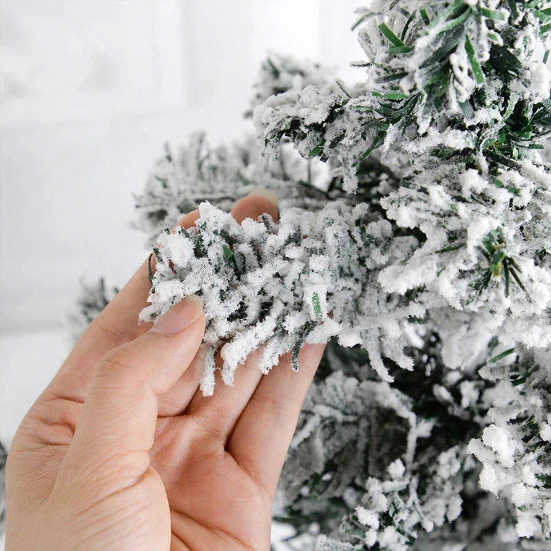 45/60cm Artificial PVC Christmas Cedar Tree Fir Pine Tree for Home New Year Christmas Trees Christmas Decor Noel Navidad Gift Good Vibrations