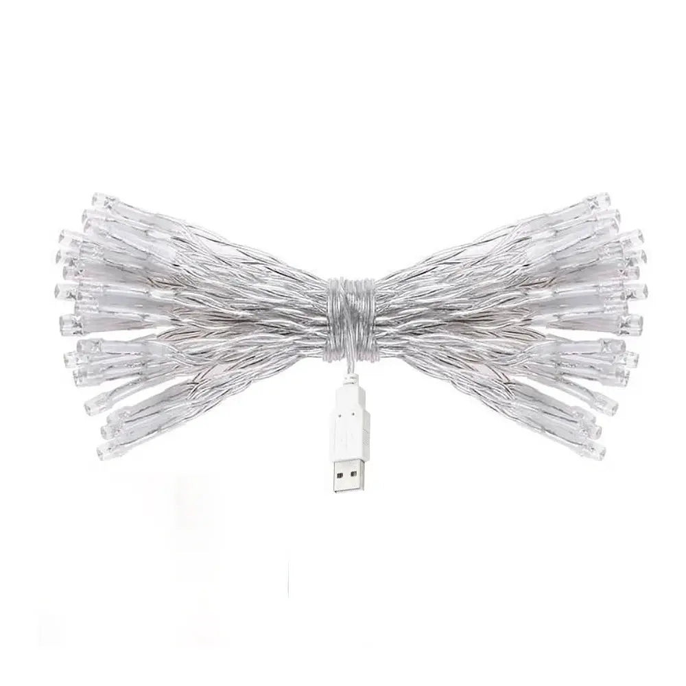 Christmas Tree Decorations Led Fairy String Lights Garlands for Home Garden Wedding Party Outdoor Indoor Decor New Year Gifts Good Vibrations