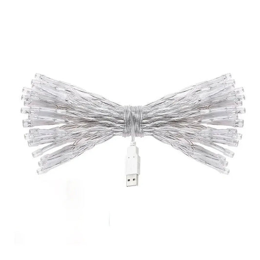 Christmas Tree Decorations Led Fairy String Lights Garlands for Home Garden Wedding Party Outdoor Indoor Decor New Year Gifts Good Vibrations