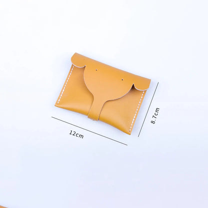 DIY PU Coin Purse Craft Kit Casual Solid Color Cartoon Style Elephant Small Bag Good Vibrations
