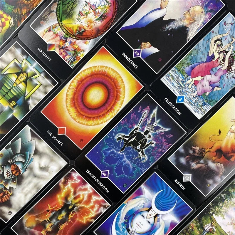 New Osho Zen Tarot Cards PDF Guidebook English Version Oracle Deck Board Game For Party Board games Good Vibrations