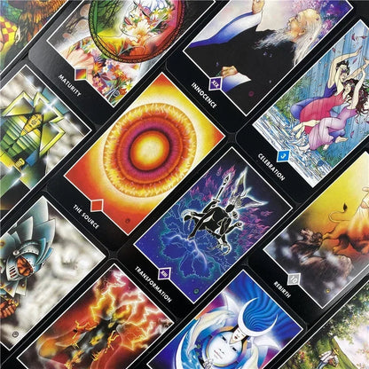 New Osho Zen Tarot Cards PDF Guidebook English Version Oracle Deck Board Game For Party Board games Good Vibrations