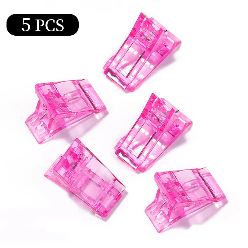 100Pcs/box Full Cover Sculpted Nail Tips Fake Finger Nails Extension Tip Quick Building Mold False Tips For Manicuring Tool Set Good Vibrations