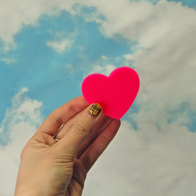 Heart Silicone Wax Container Good Vibrations