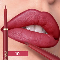 1pc Matte Lip Liner, Waterproof, Easy to Use, Beauty, Three-dimensional Lips, Long-lasting, Women'S Gift Good Vibrations