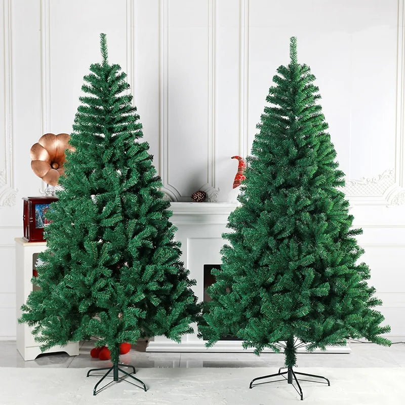 2.1/1.8M Christmas Tree Decoration Artificial Christmas Tree Decoration Tree New Year Decor Party Supplies For Hotel Mall Family Good Vibrations