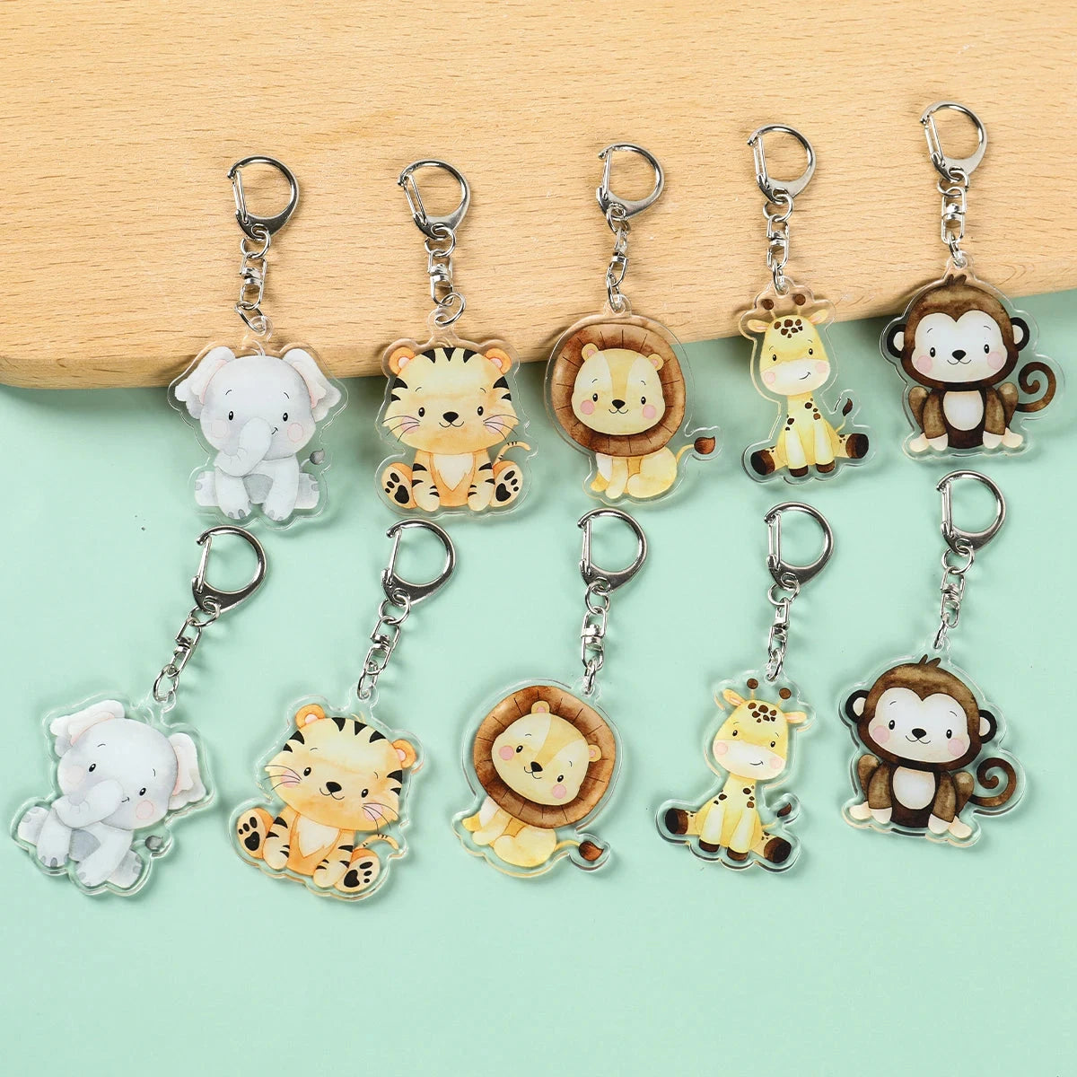 Jungle Safari Birthday Decoration Jungle Animals 1st Birthday Gifts Decoration Wild One Birthday Tableware Baby Shower Decor Good Vibrations